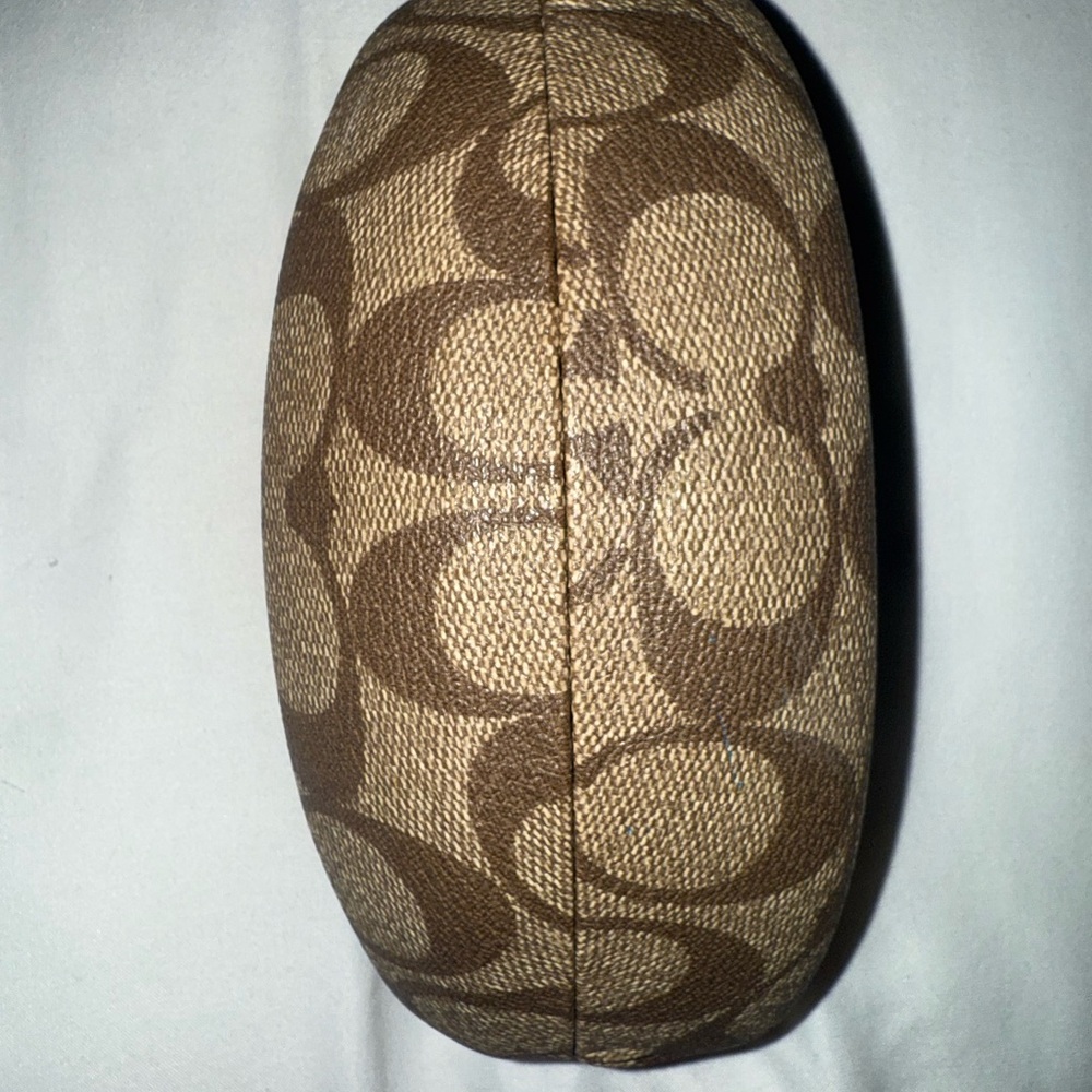 Coach Taupe & Brown Classic Print Sunglasses Case - Picture 2 of 7